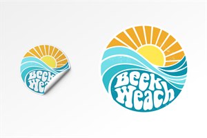 Design a Retro-Style Sticker | Sticker Design by LUTNG.