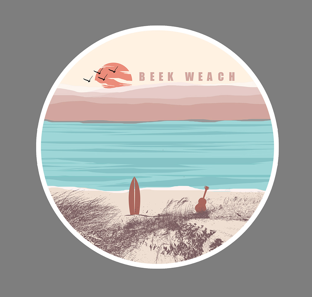 Sticker Design by Johncina for Full Service Media  | Design #29186510