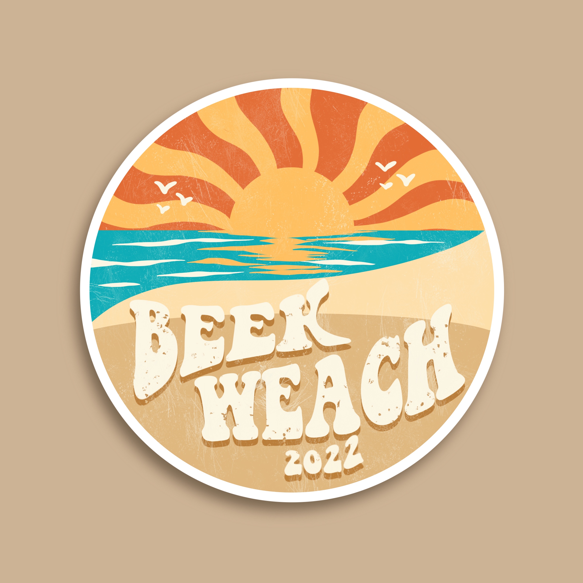 Sticker Design by Artchenn Designs for Full Service Media  | Design #29172855