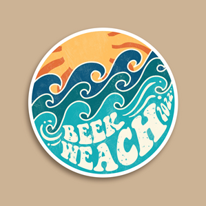Design a Retro-Style Sticker | Sticker Design by Artchenn Designs
