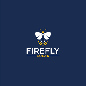 Firefly Solar | Logo Design by LAXMI DESIGNHUB