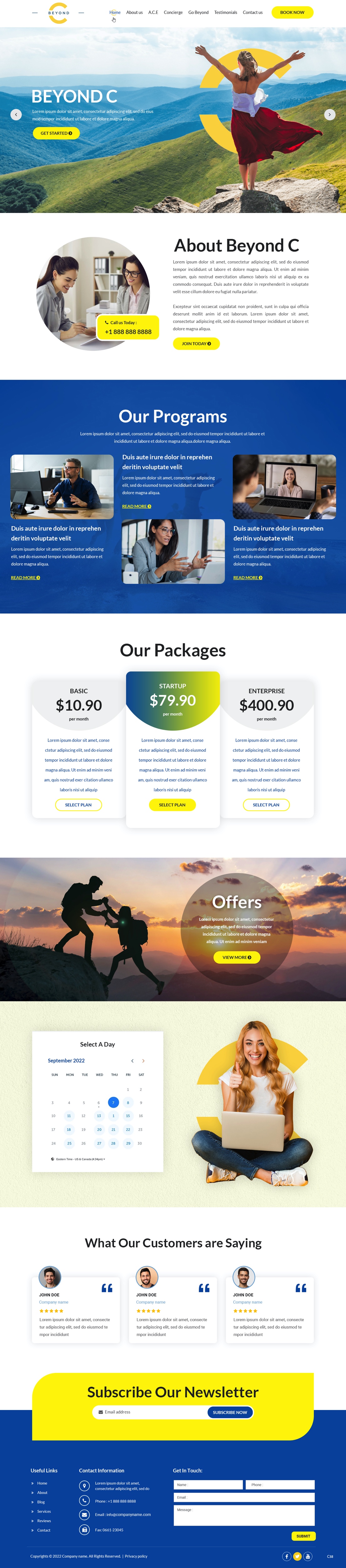 Web Design by pb for Beyond C | Design #29169782