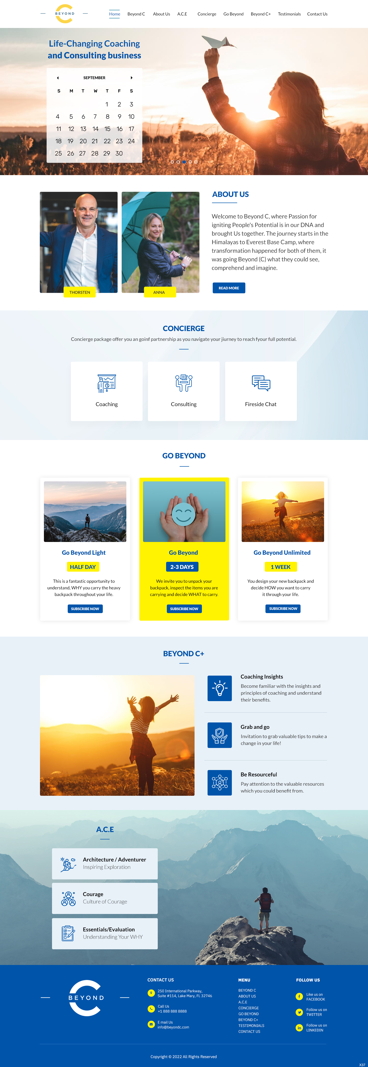Web Design by pb for Beyond C | Design #29169789