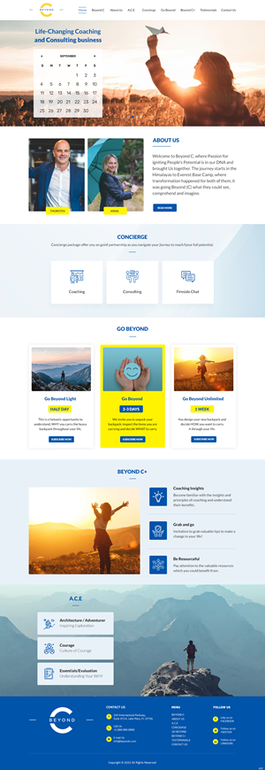 Web Design by pb for Beyond C | Design: #29169789