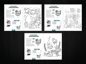 Menu Design by artbitin