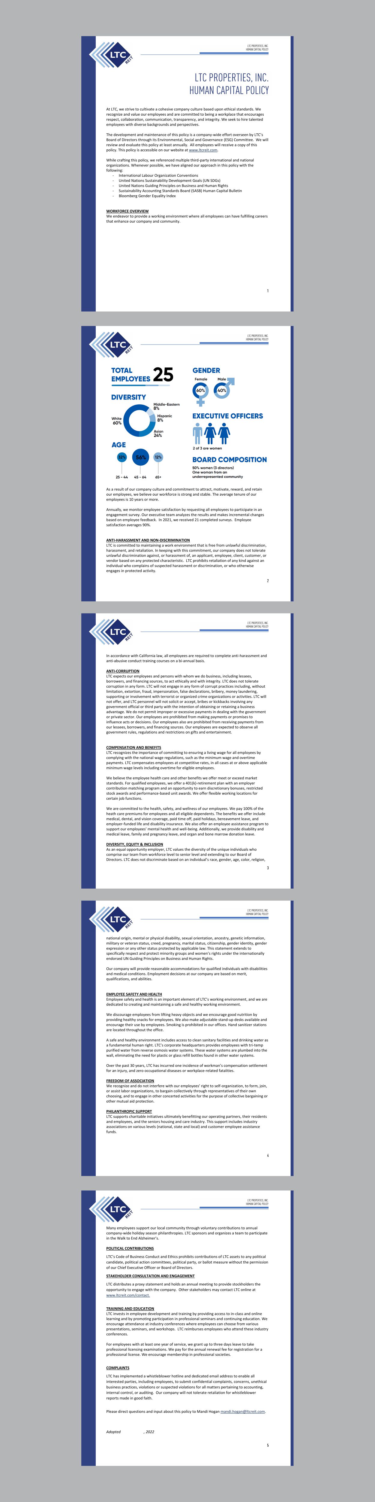 Word Template Design by nng for LTC Properties | Design #29167043