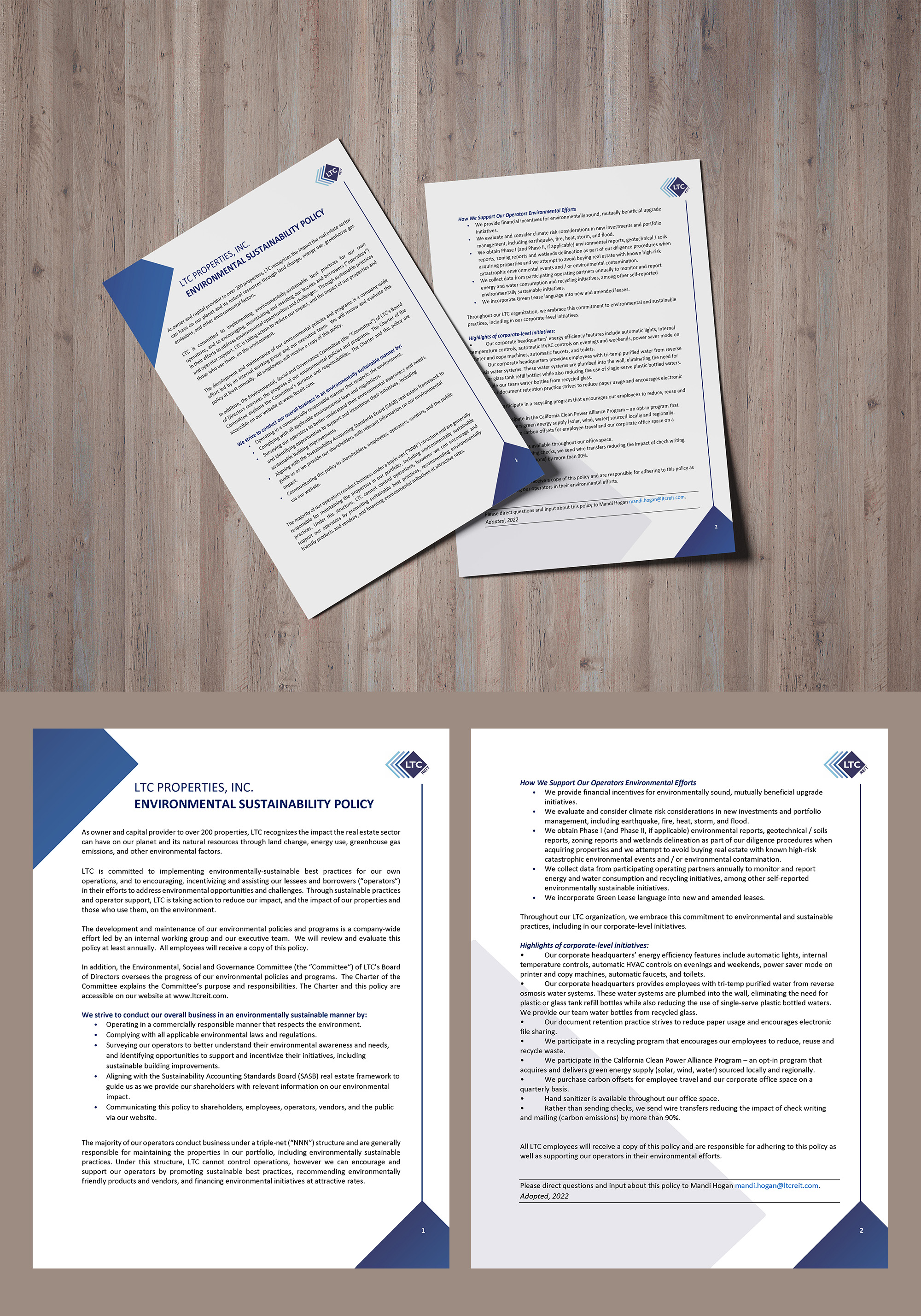 Word-Vorlage-Design von JanuXart für LTC Properties | Design #29162603