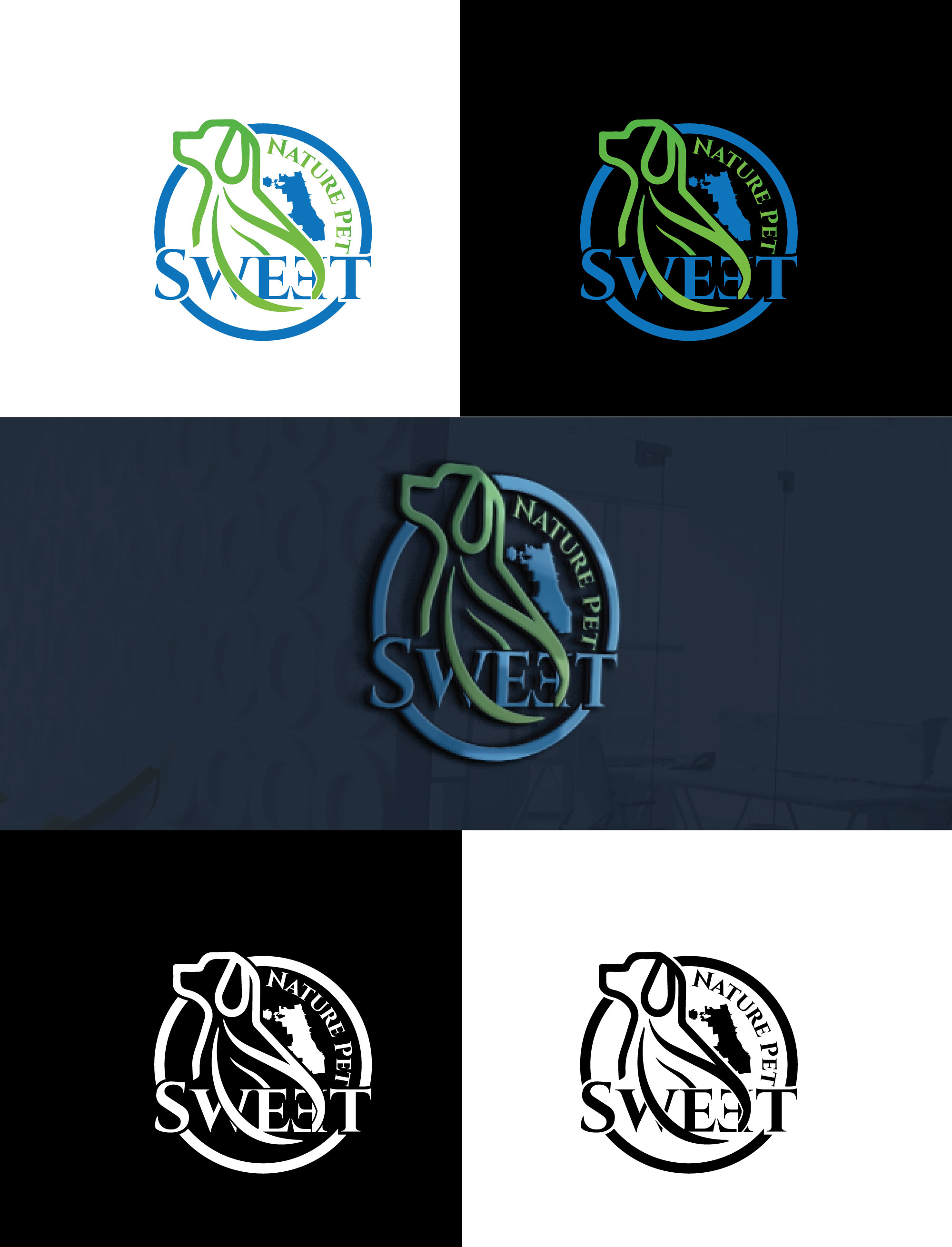 Diseño de Logo por RRR Design para Sweet Nature Pet | Diseño #29163771