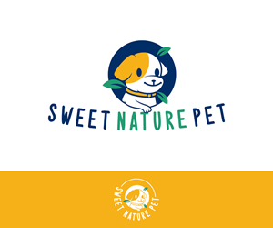 Sweet Nature Pet  | Logo Design by GladiciaChan
