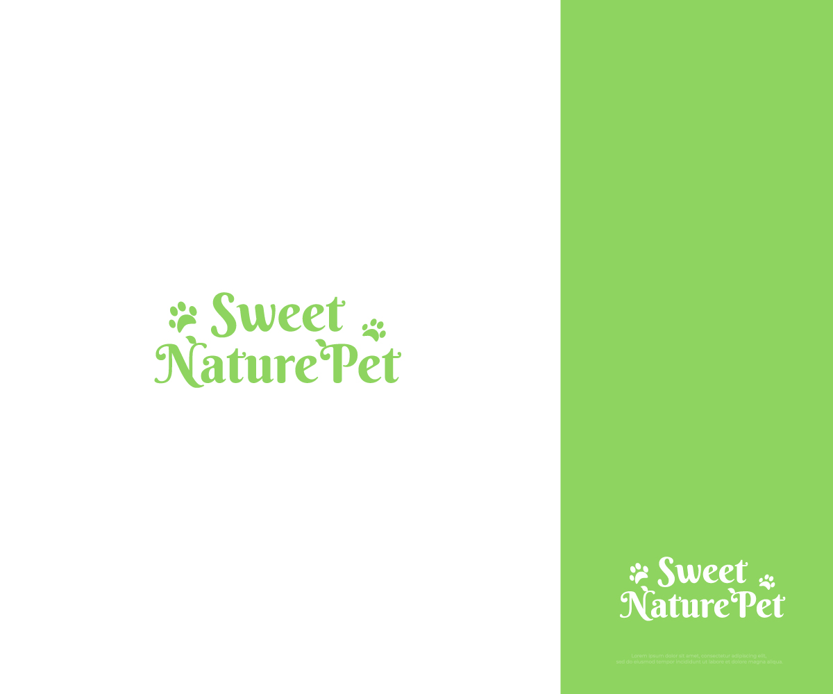 Logo Design by Senpachie for Sweet Nature Pet | Design #29163834