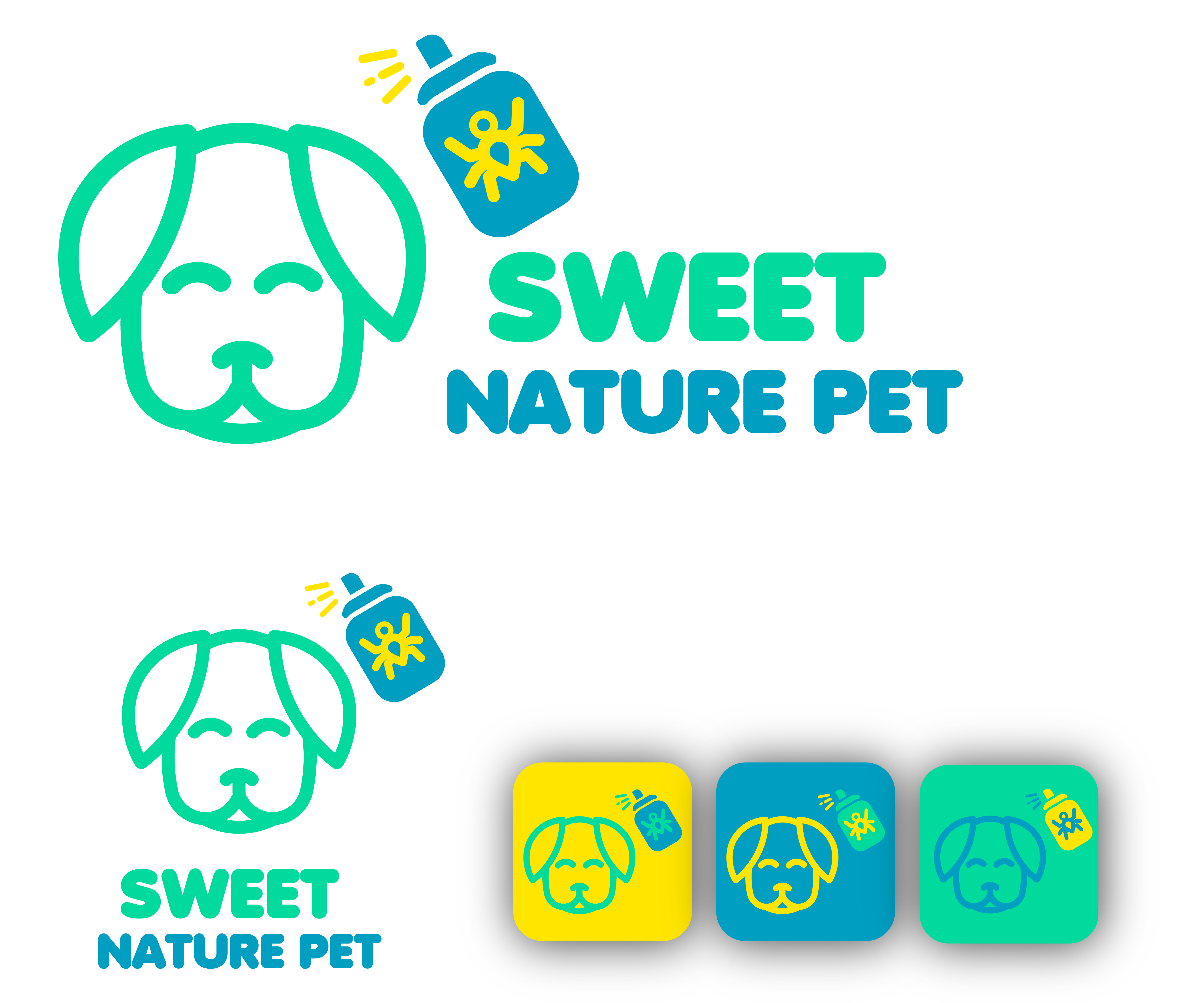 Logo Design by Dabby Designs for Sweet Nature Pet | Design #29169199