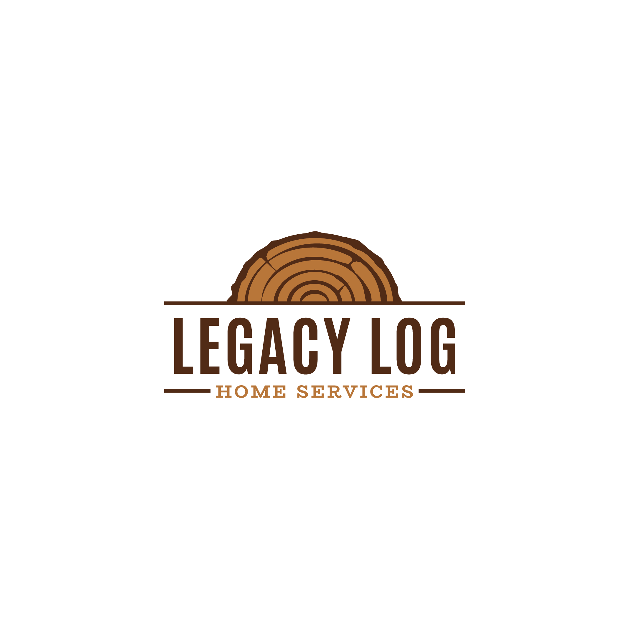 Logo-Design von Jerwin Intac für Legacy Log Home Services | Design #29170069