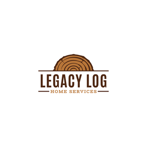 Logo-Design von Jerwin Intac für Legacy Log Home Services | Design: #29170069