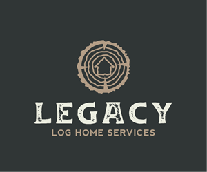 Logo-Design von Onse Officials für Legacy Log Home Services | Design: #29170618