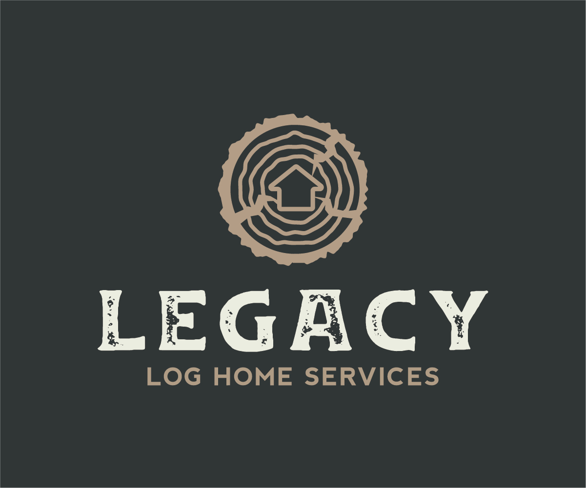 Logo-Design von Onse Officials für Legacy Log Home Services | Design #29182916