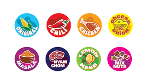 Flavour Sticker Designs Required | Diseño de Sticker por Fajr.