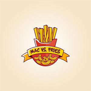 Mac vs. Fries | Logo Design by brand maker