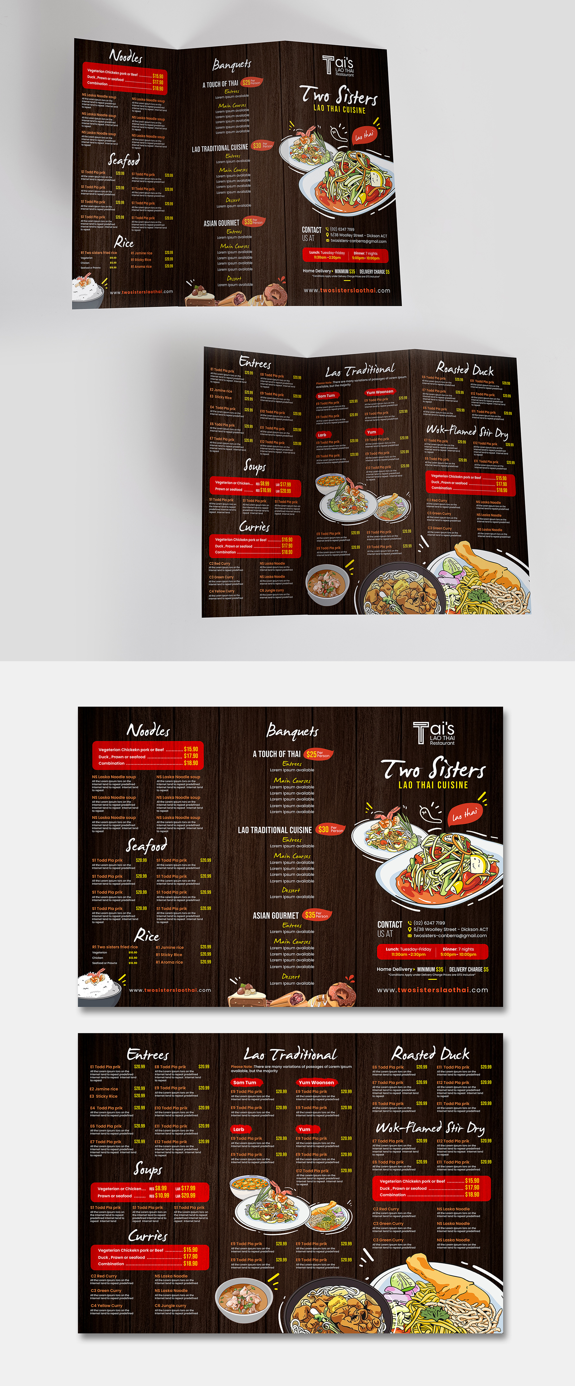 Design de Menu par debdesign pour ce projet | Design #29249579
