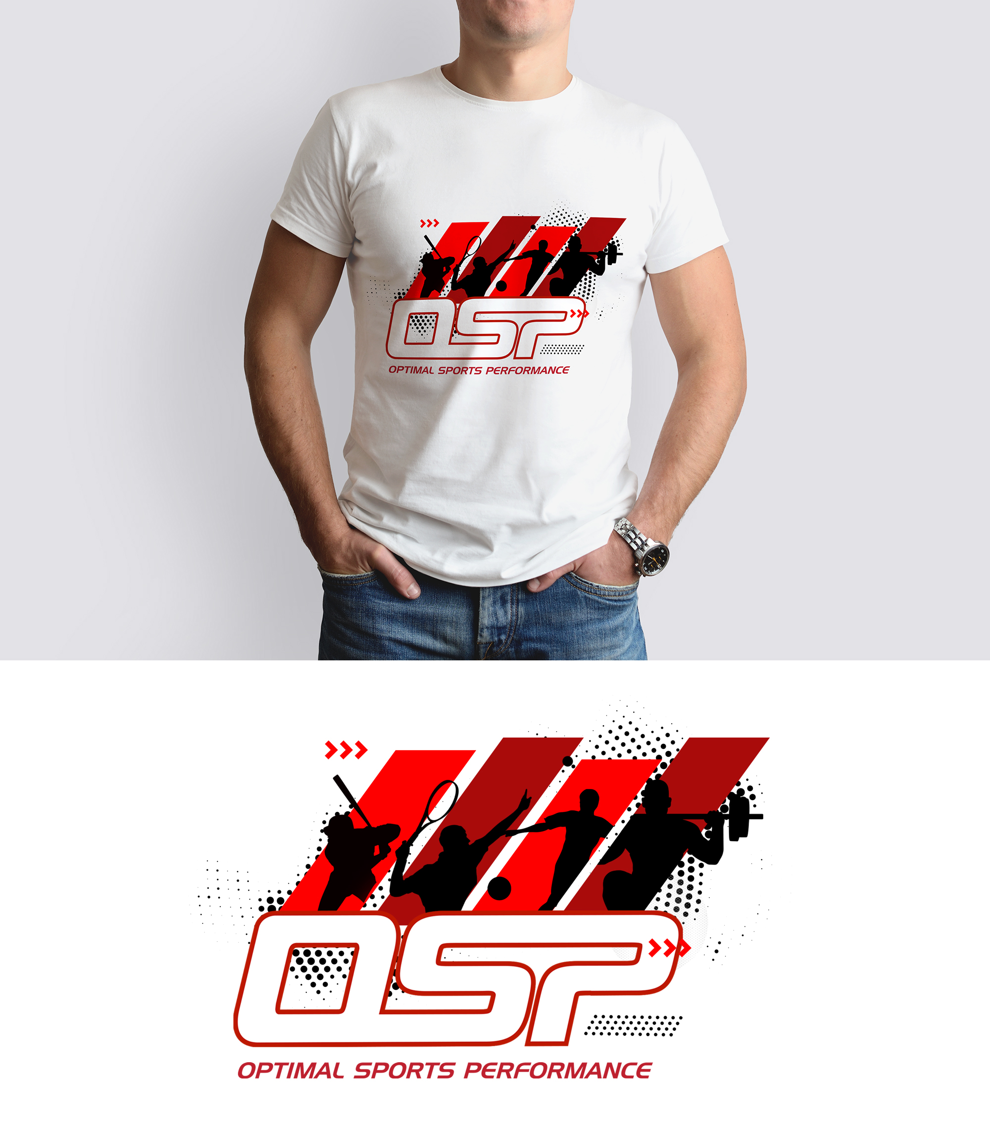 T-shirt Design by DeriMH for Optimal Sports Performance | Design #29169118