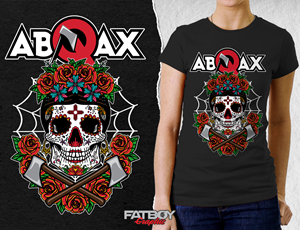 T-Shirt design for the thrilling sport of ax throwing. | T-Shirt-Design von Fatboy Graphic