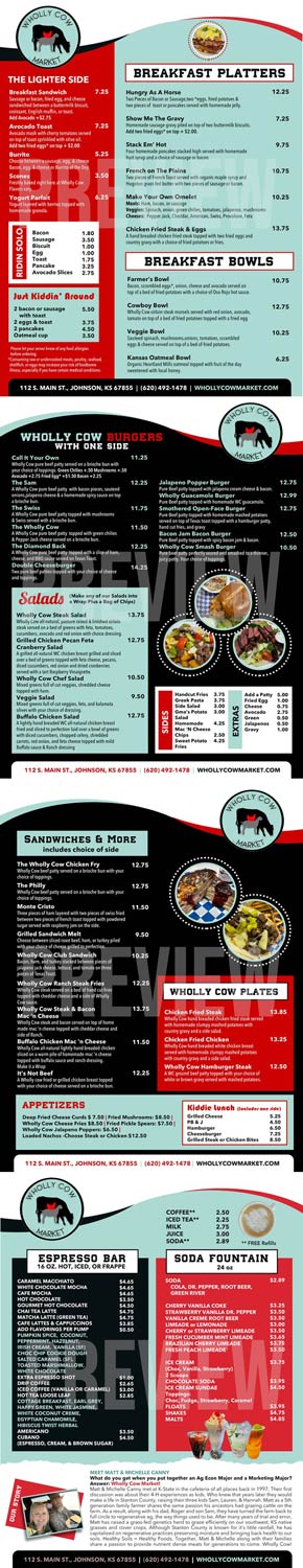 Menu Design by DA. for this project | Design #29241787