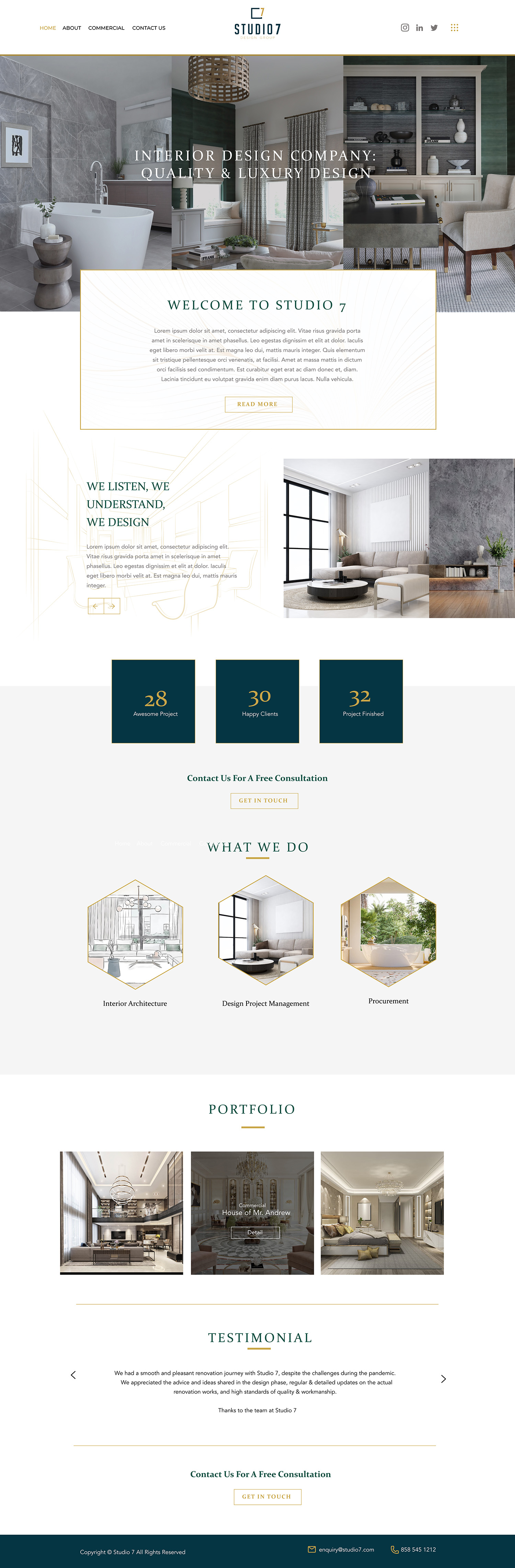 Web Design by DeriMH for this project | Design #29175232