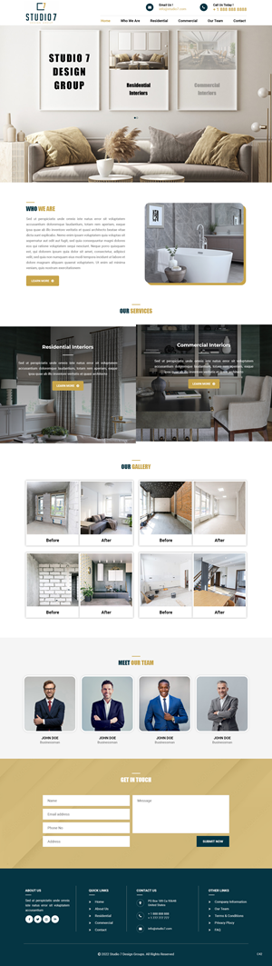 Web Design by pb for this project | Design #29180638