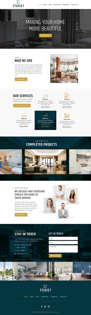 Web-Design von sai.designer87 für dieses Projekt | Design: #29204307