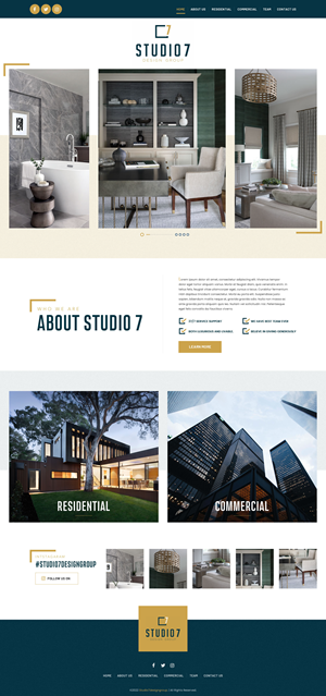 Web Design by Irshad Ansari for this project | Design #29198937