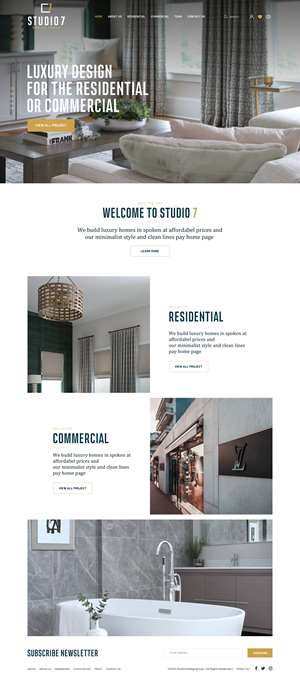 Web-Design von IRSHAD_786 für dieses Projekt | Design: #29228521