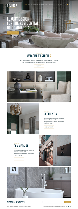 Web-Design von IRSHAD_786 für dieses Projekt | Design: #29228523