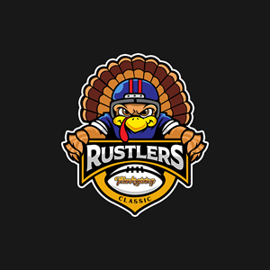 Rustlers Thanksgiving Classic | Logo Design by Jagerstraum