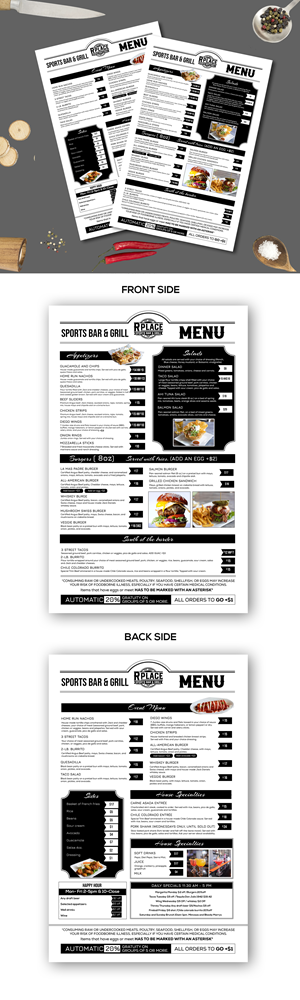 Design de Menu par debdesign pour ce projet | Design : #29205142