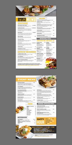 Design de Menu par debdesign pour ce projet | Design : #29205172