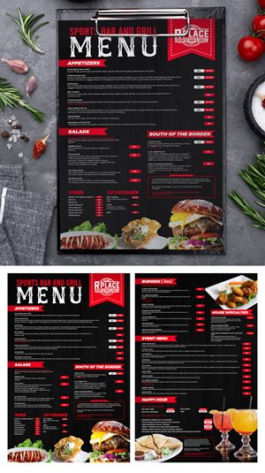Design de Menu par debdesign pour ce projet | Design : #29205217