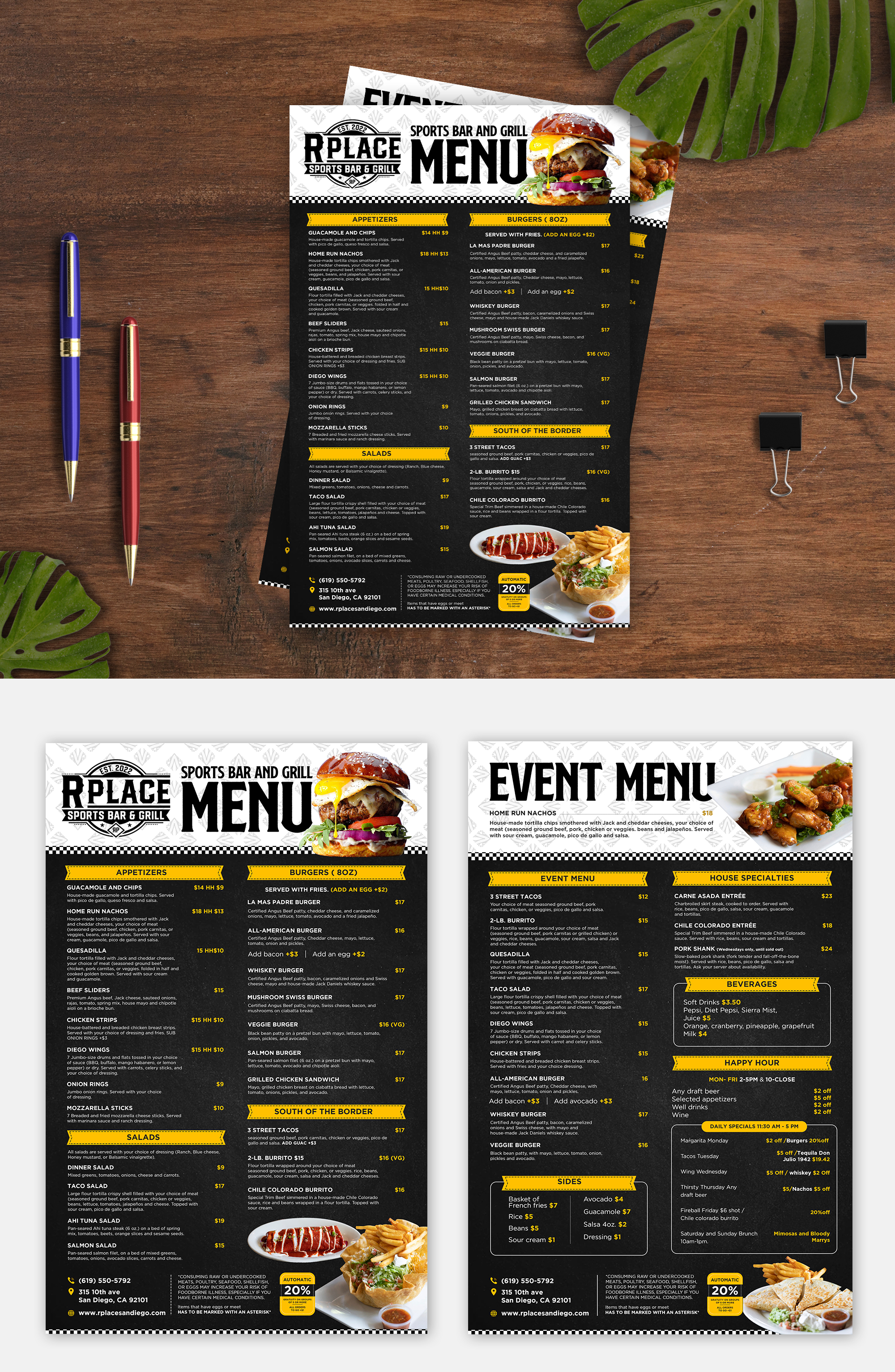 Menu Design by debdesign for this project | Design #29205535