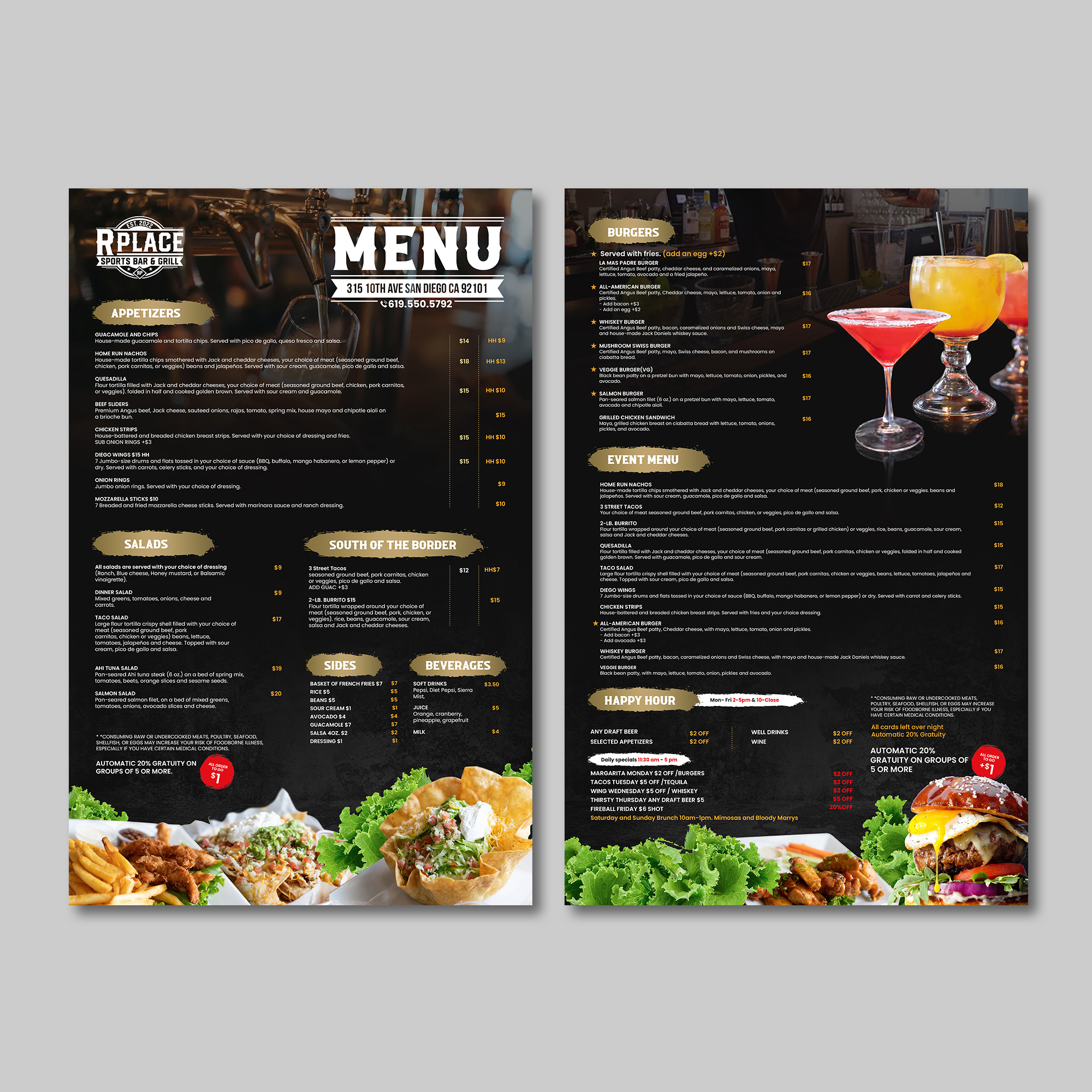 Design de Menu par debdesign pour ce projet | Design #29231829