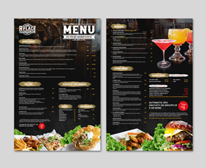 Design de Menu par debdesign pour ce projet | Design : #29275564