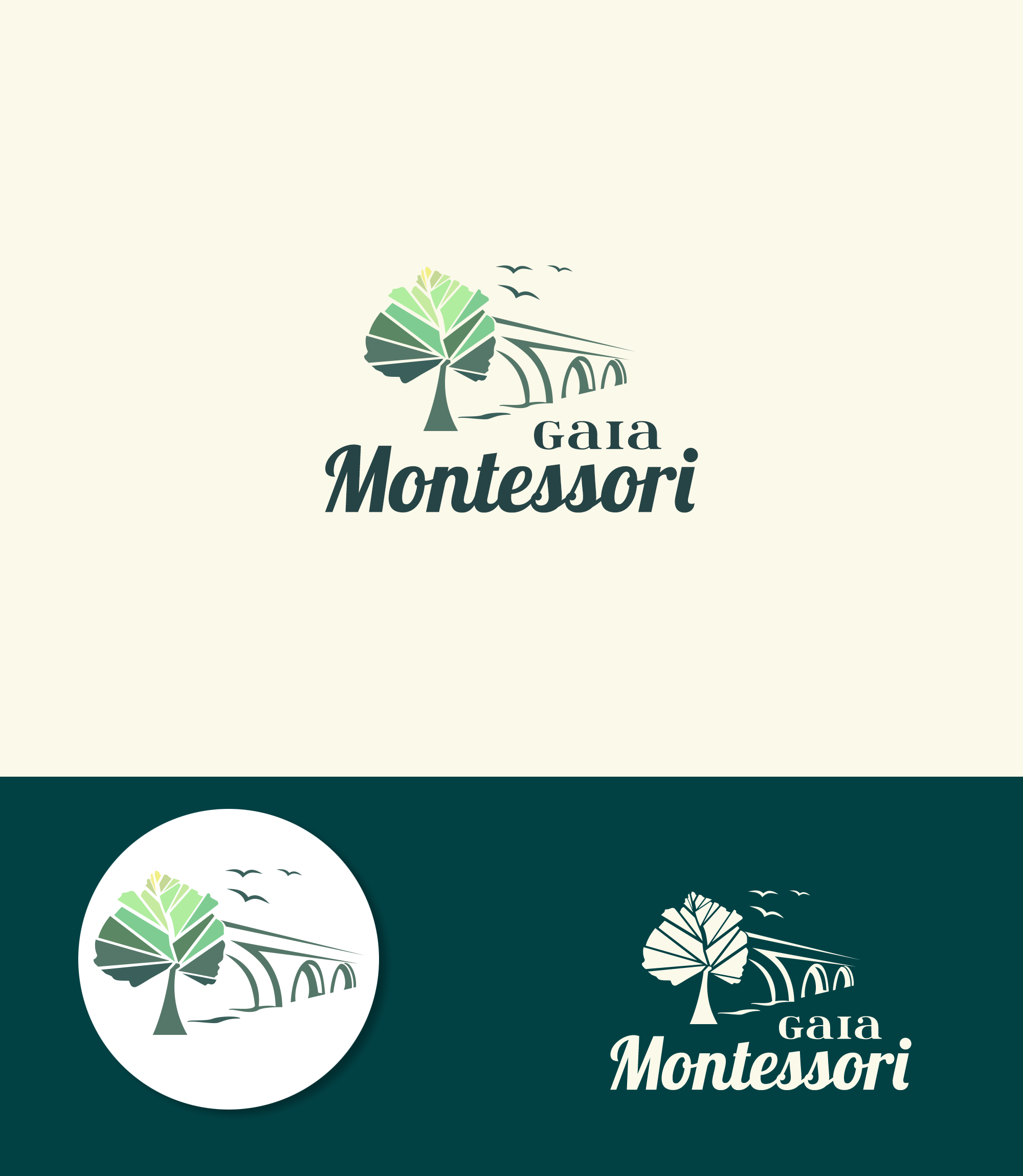 Logo Design by Ana Gocheva for Teia Education | Design #29175169