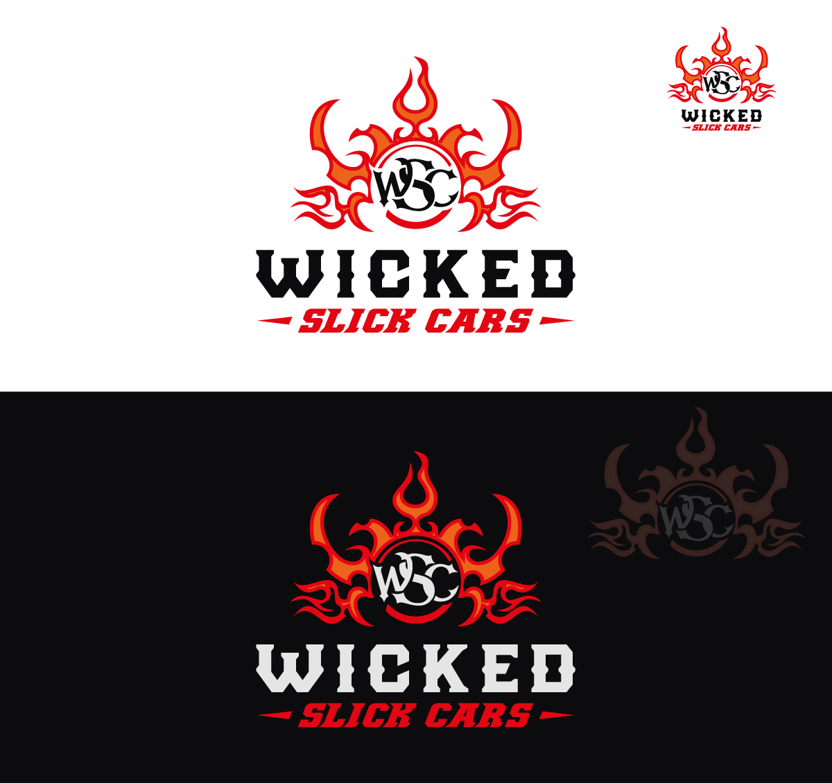 Logo Design by AnnaRoshch for Wicked Slick Cars | Design #29273041