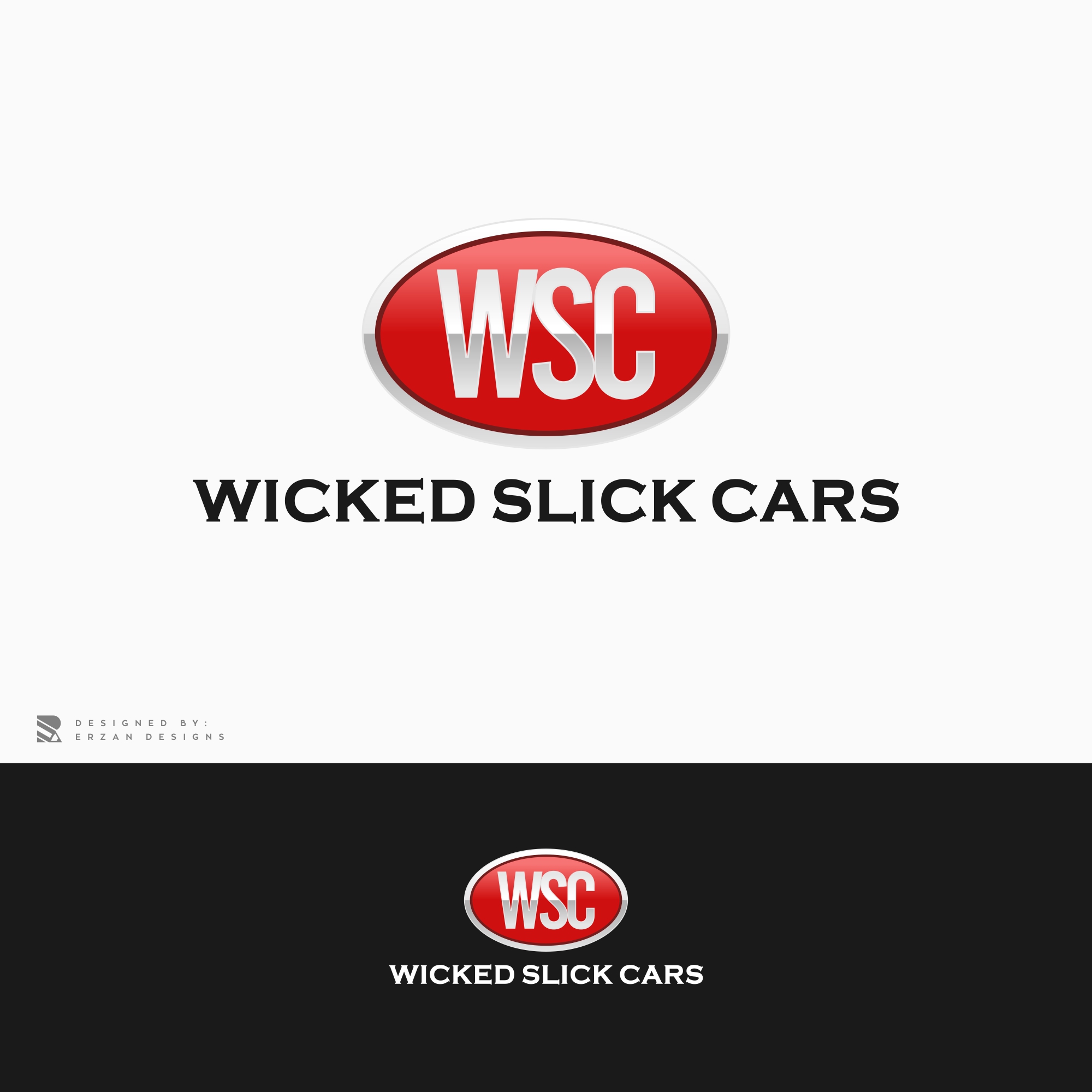 Logo Design by Erzan Design for Wicked Slick Cars | Design #29208435