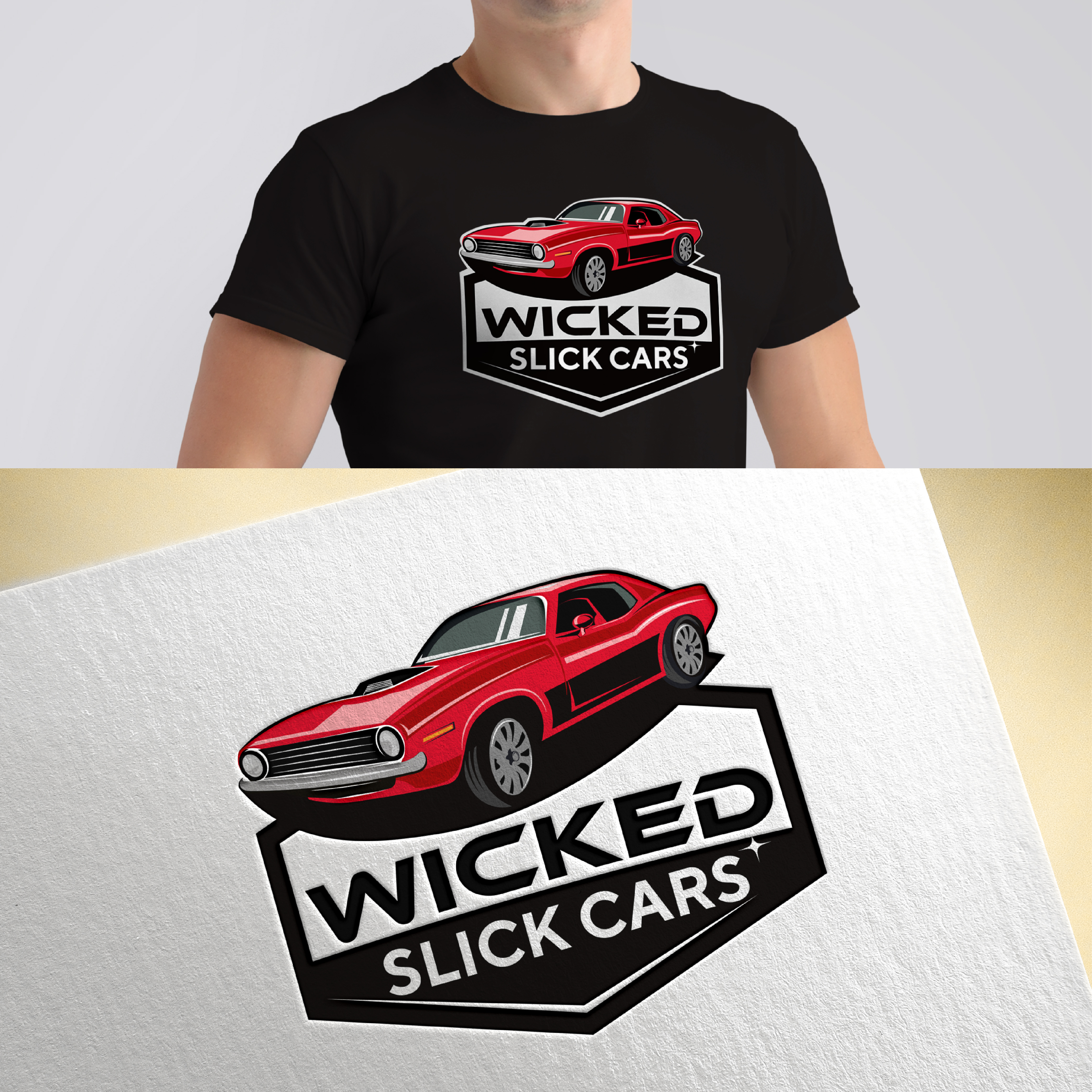 Logo Design by sarrita for Wicked Slick Cars | Design #29172724