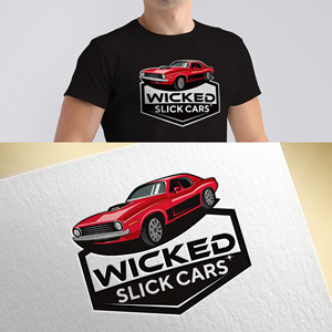 Logo Design by sarrita for Wicked Slick Cars | Design: #29172724