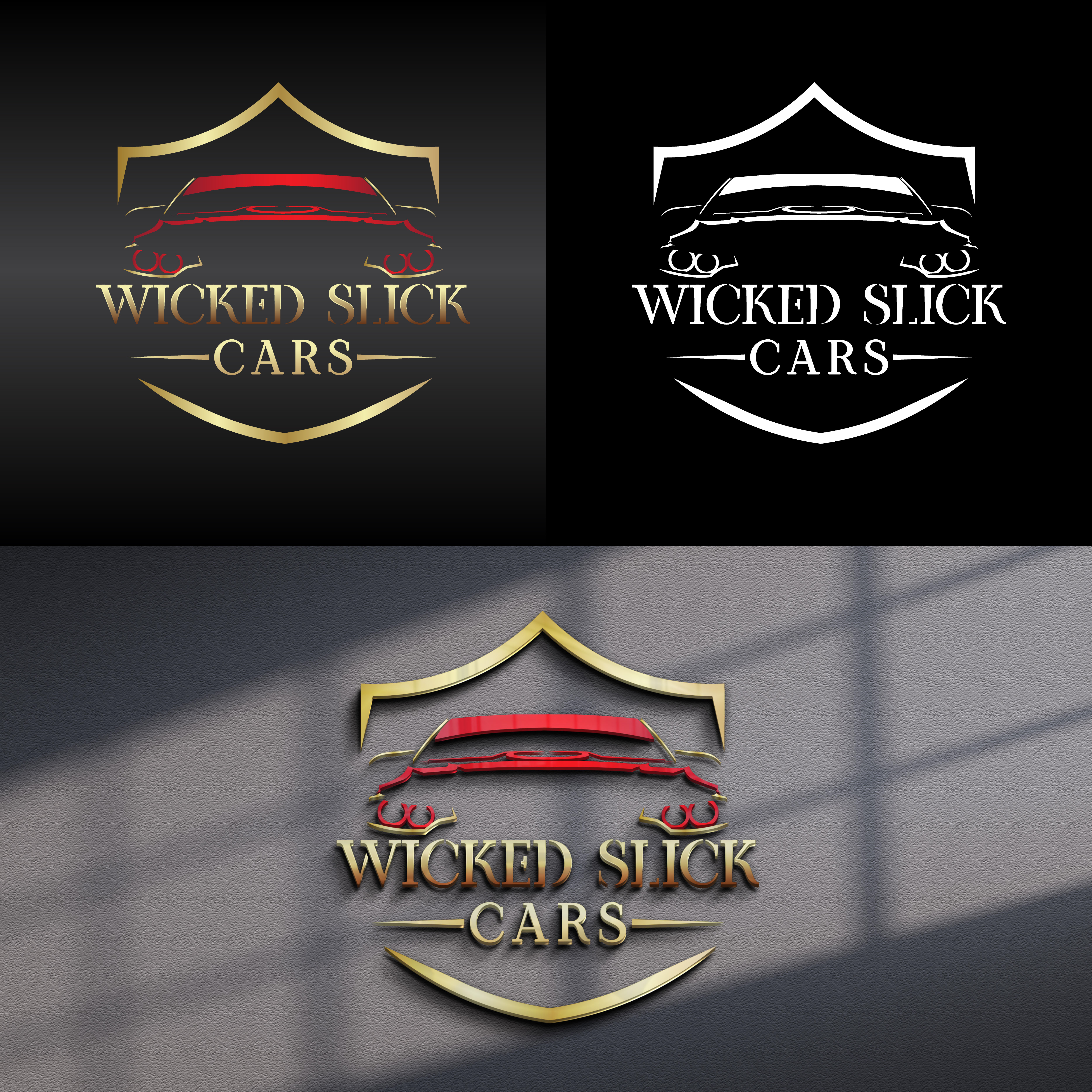 Logo Design by Appy Design for Wicked Slick Cars | Design #29174731