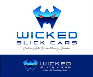 Logo Design by GliderGraphx for Wicked Slick Cars | Design: #29186631