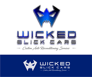 Logo Design by GliderGraphx for Wicked Slick Cars | Design: #29186632