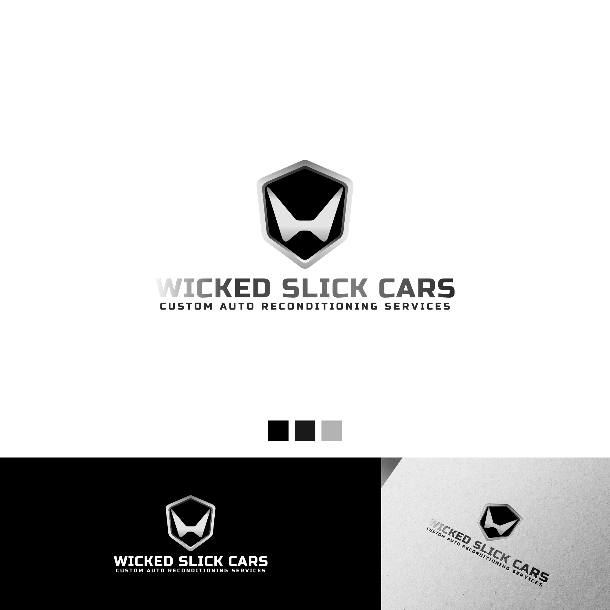 Logo Design by alitjuara for Wicked Slick Cars | Design #29205078
