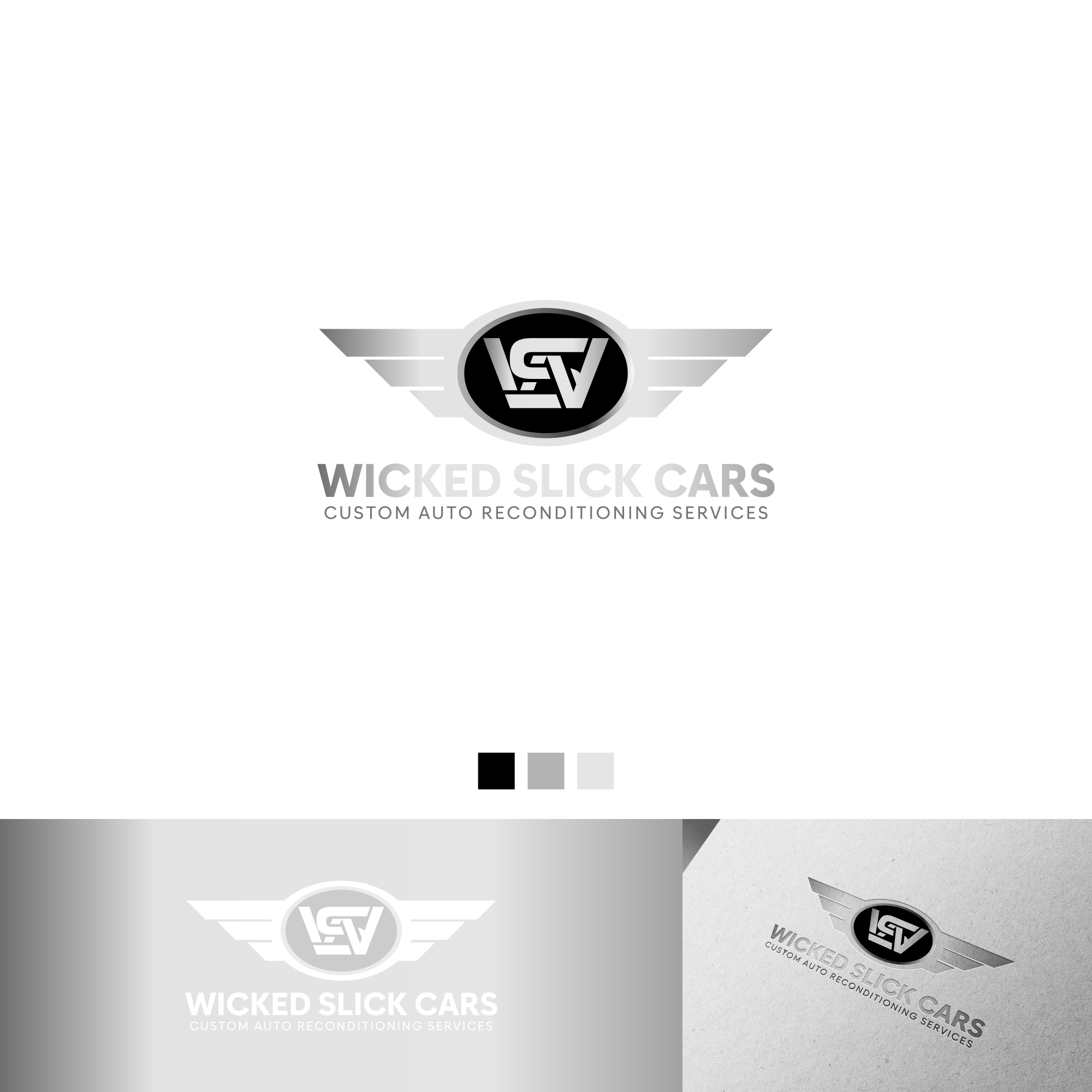 Logo Design by alitjuara for Wicked Slick Cars | Design #29205081