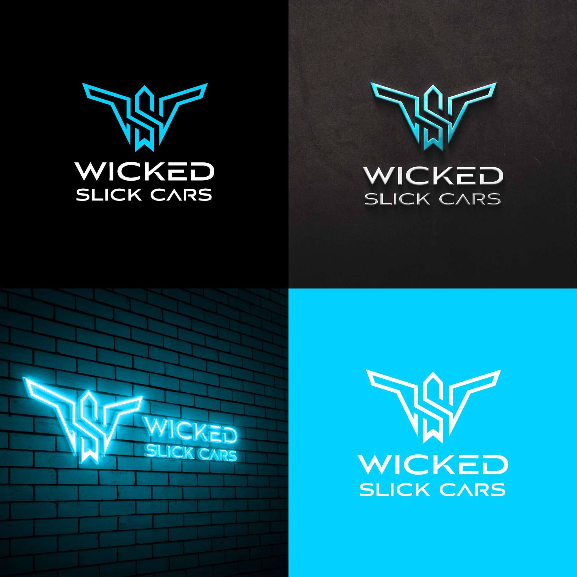 Logo Design by Grapismo Brand Studio for Wicked Slick Cars | Design #29179756