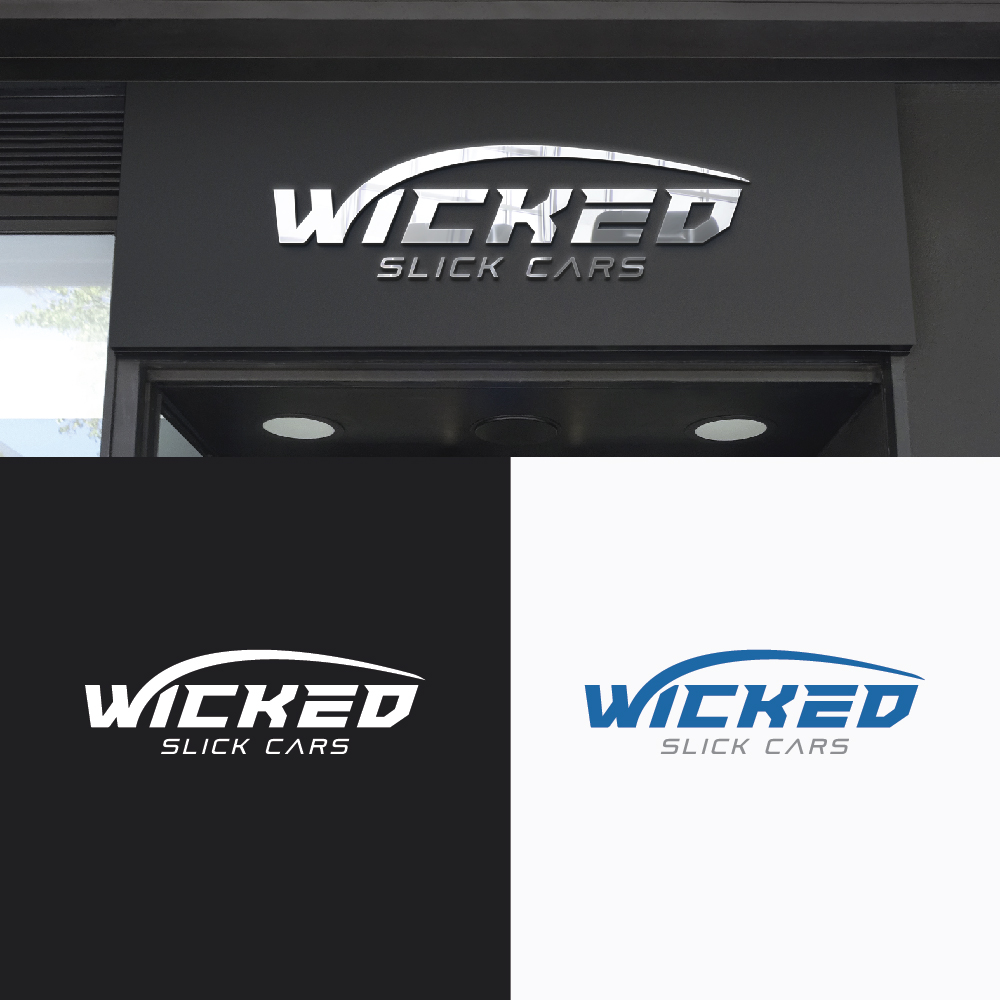 Logo Design by AL-BARAKAH for Wicked Slick Cars | Design #29174140